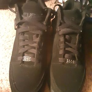 All black mens fubu shoes